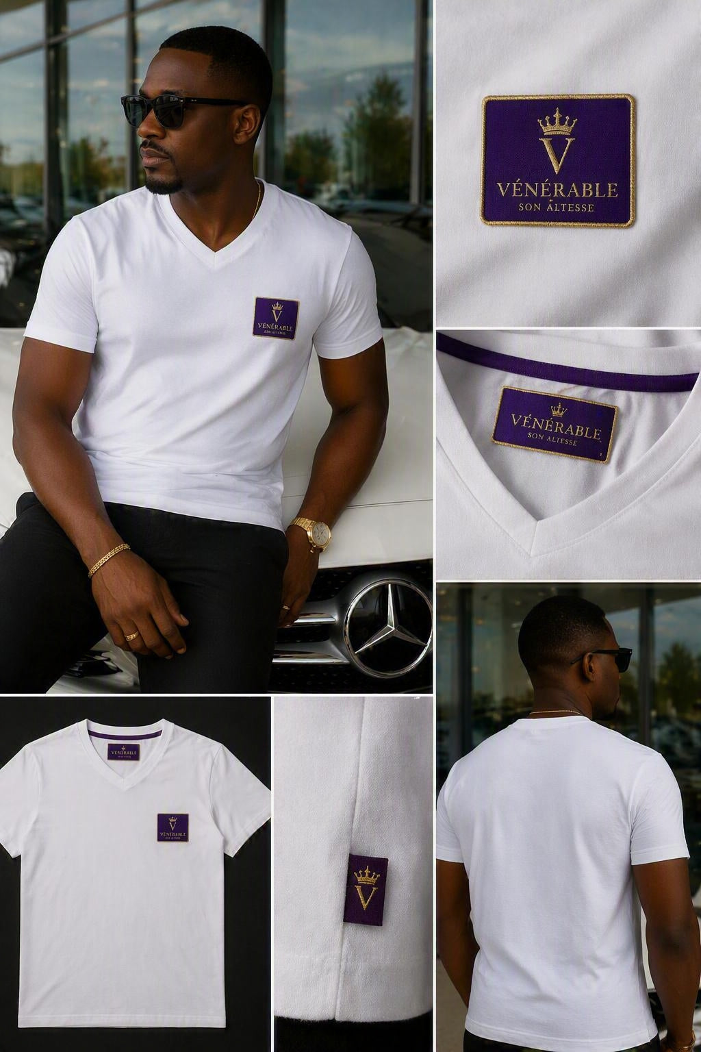 T-shirt Signature VÉNÉRABLE – Impérial